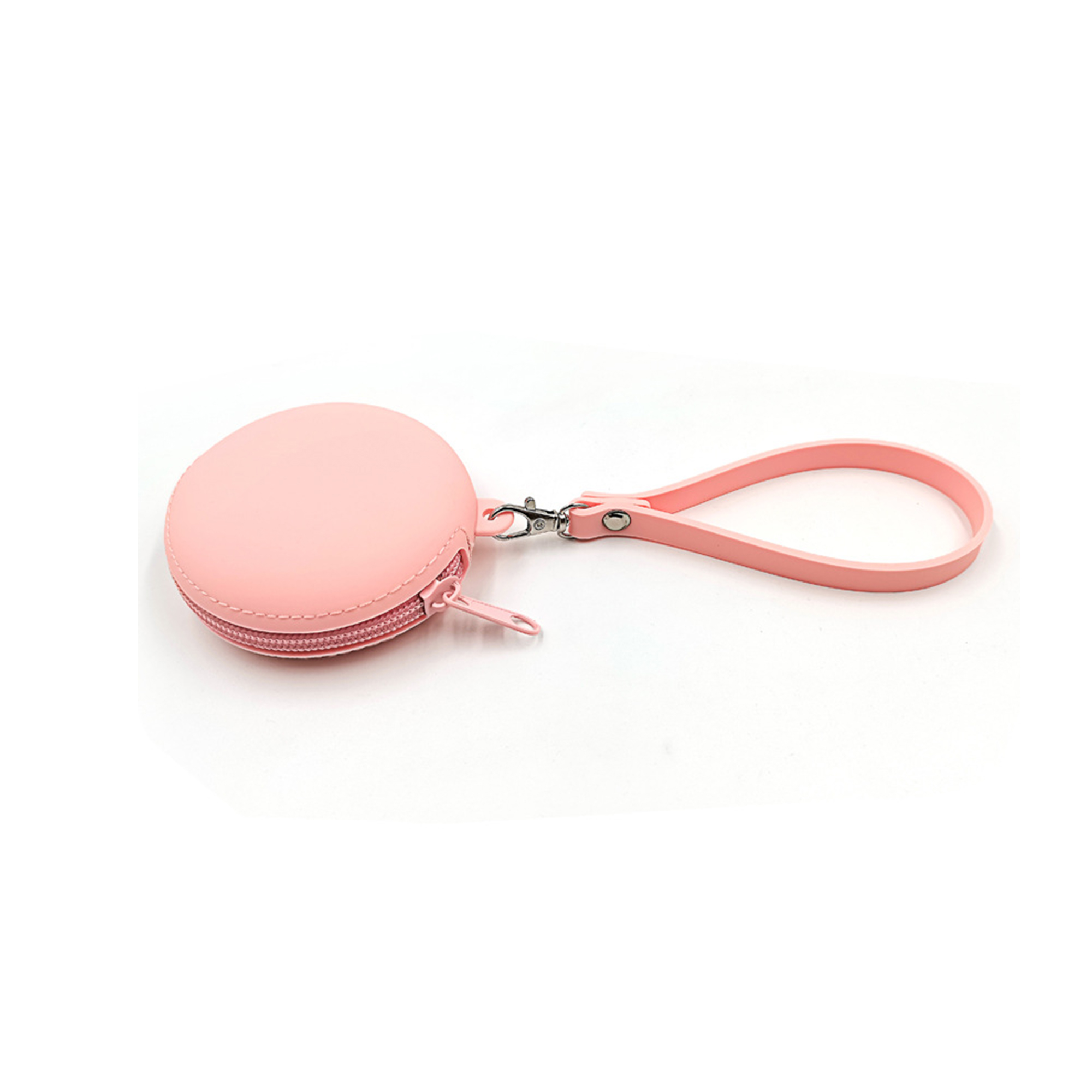 Round Silicone Coin Case 3.2 x 1.4" 4