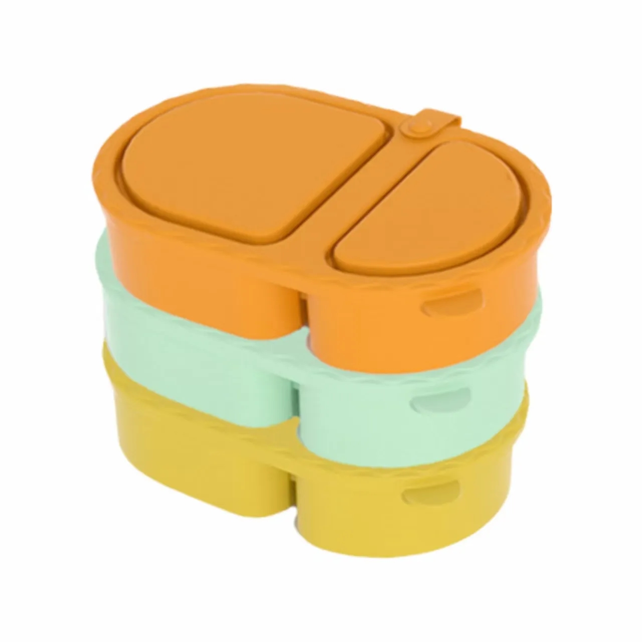 Food-Grade Silicone Divided Lunch Box 3