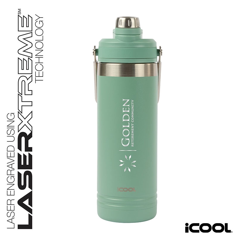 iCOOL® Lakewood 24 oz. Double Wall, Stainless Steel Bottle 46