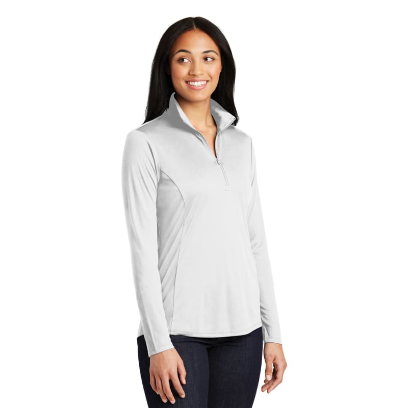 Sport-Tek Women's PosiCharge Competitor 1/4-Zip Pullover., custom hoodie or sweatshirt with logo imprint 6