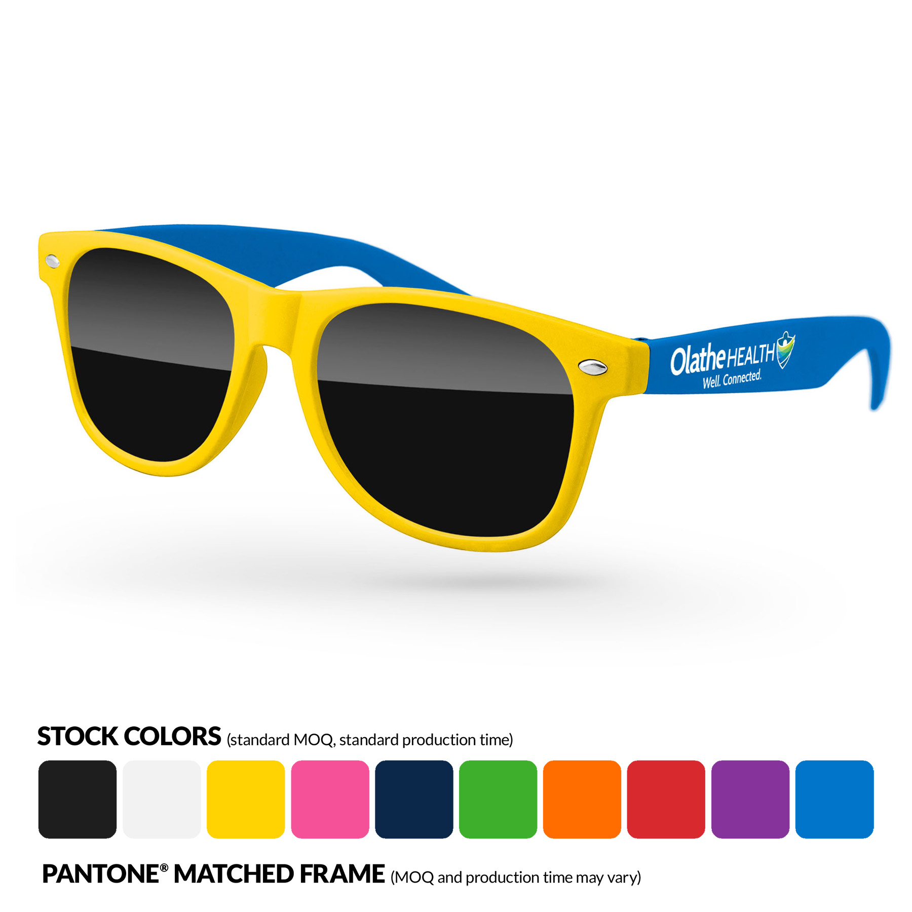 2-Tone Retro Sunglasses 6