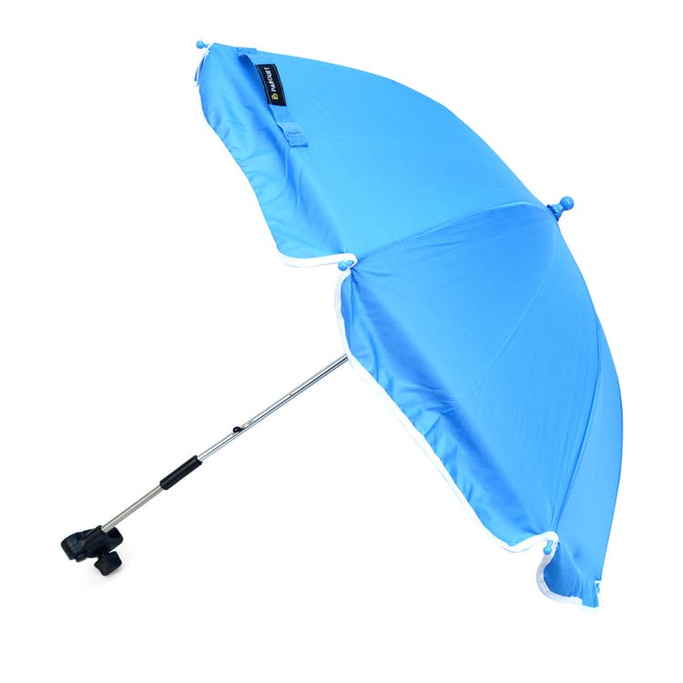 Baby Stroller Auto Open Umbrellas - Light Blue 1