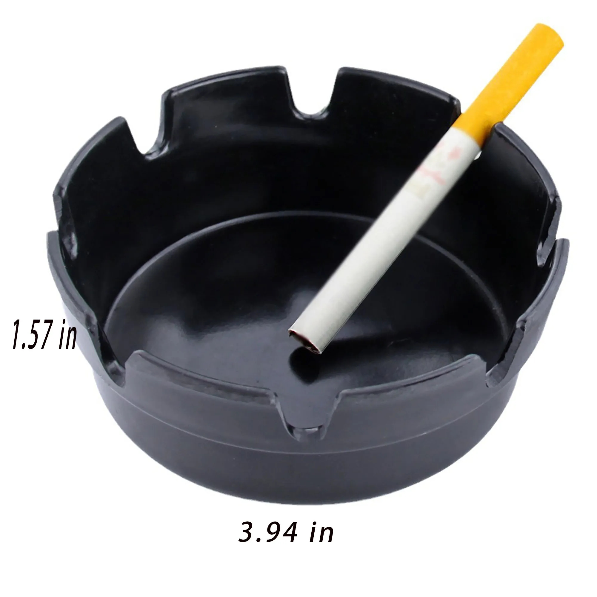 Plastic Ashtray With Logo For Safety 3