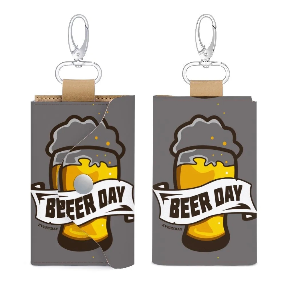 Custom Leather Key Pouch with Logo Bulk Wholesale for Promotional Gifts 5