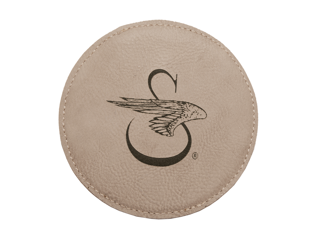 Leatherette Coaster