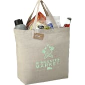 Recycled 5oz Cotton Twill Grocery Tote 100