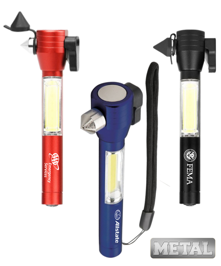 Car Safety Tool w/COB Flashlight 1