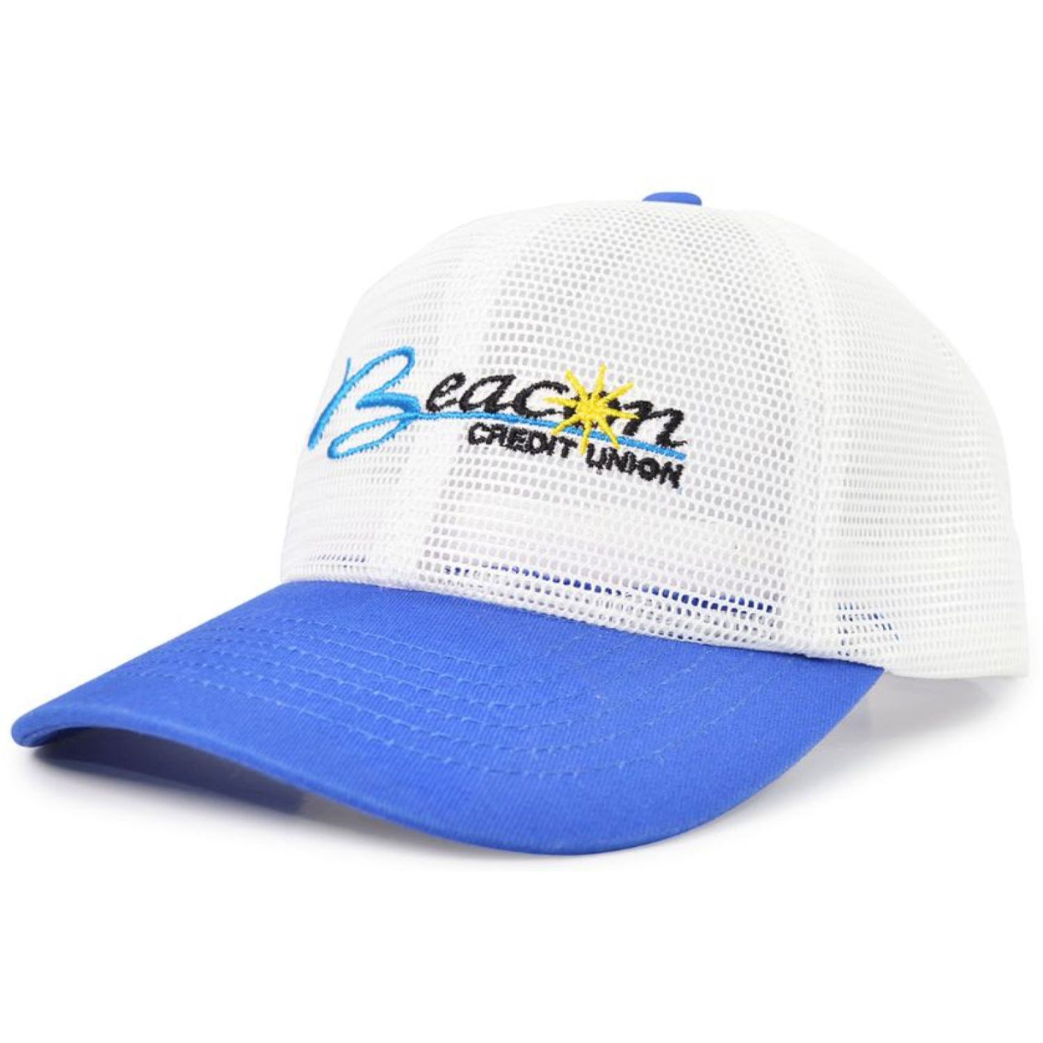 Premium Full Mesh Crown 6-Panel Structured Snapback Closure Cap 4