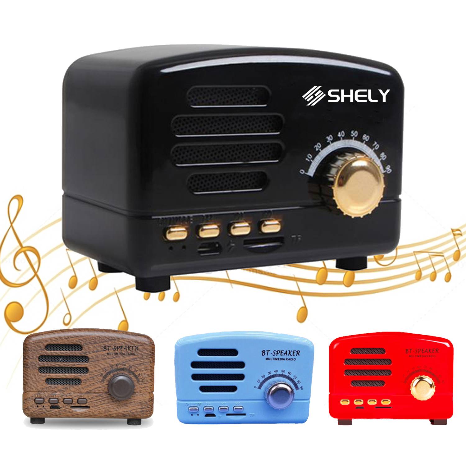 Vintage Bluetooth Speaker 1