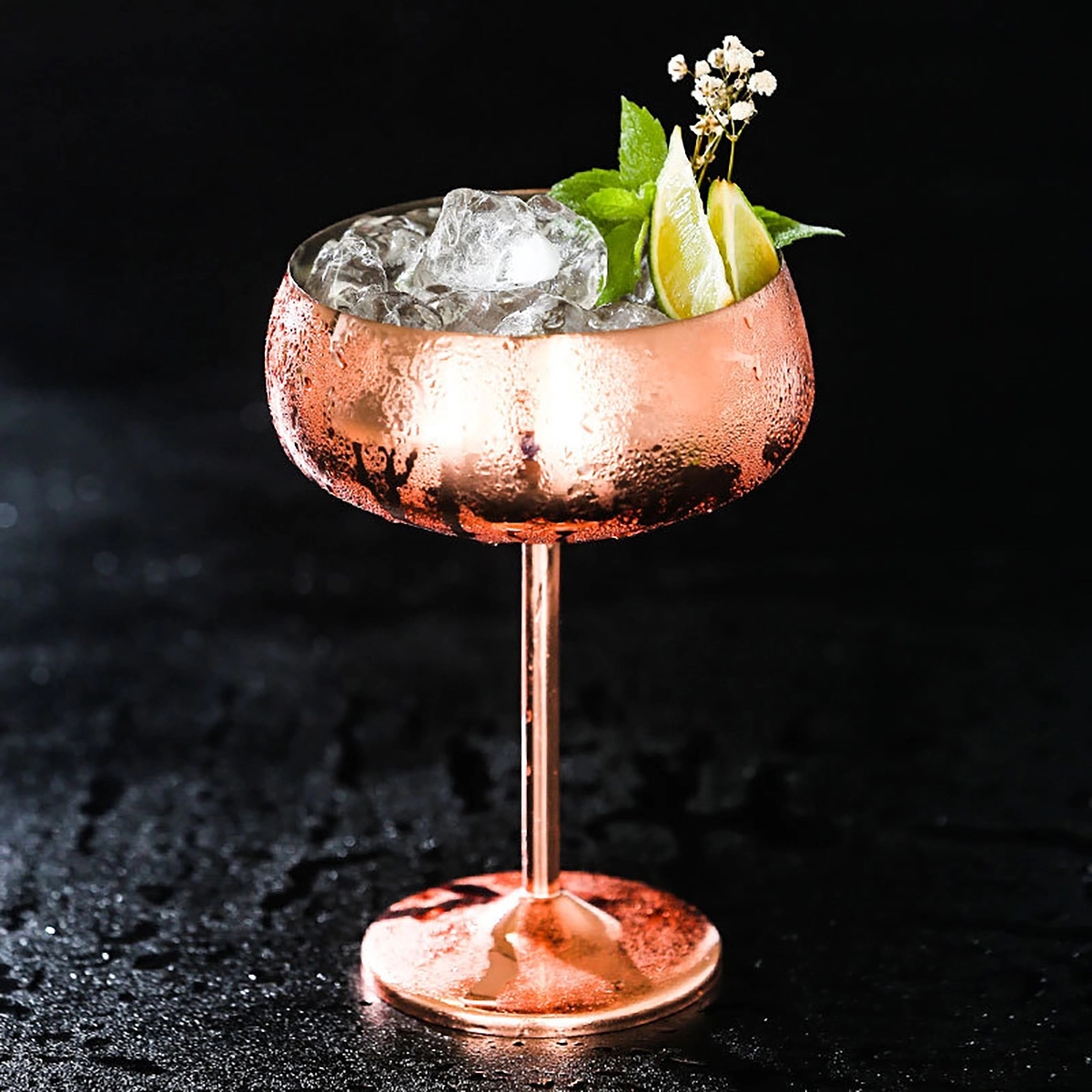15 Oz. Copper Cocktail Glasses 3