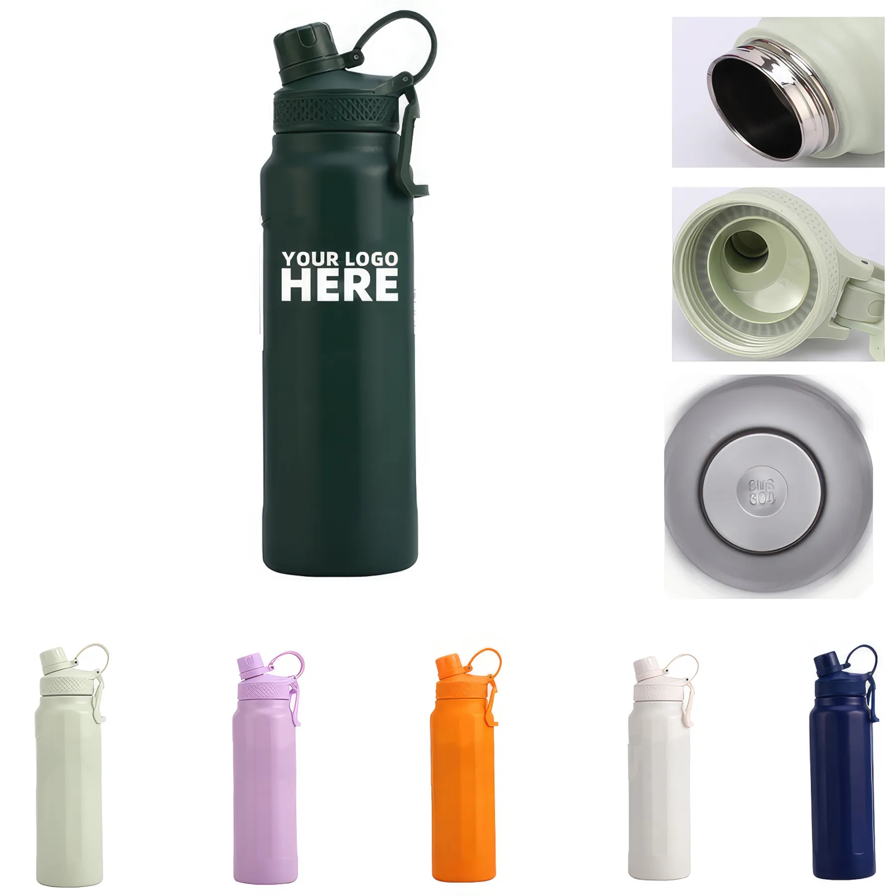 304 Stainless Steel Large Capacity Sports Vacuum Flask 2