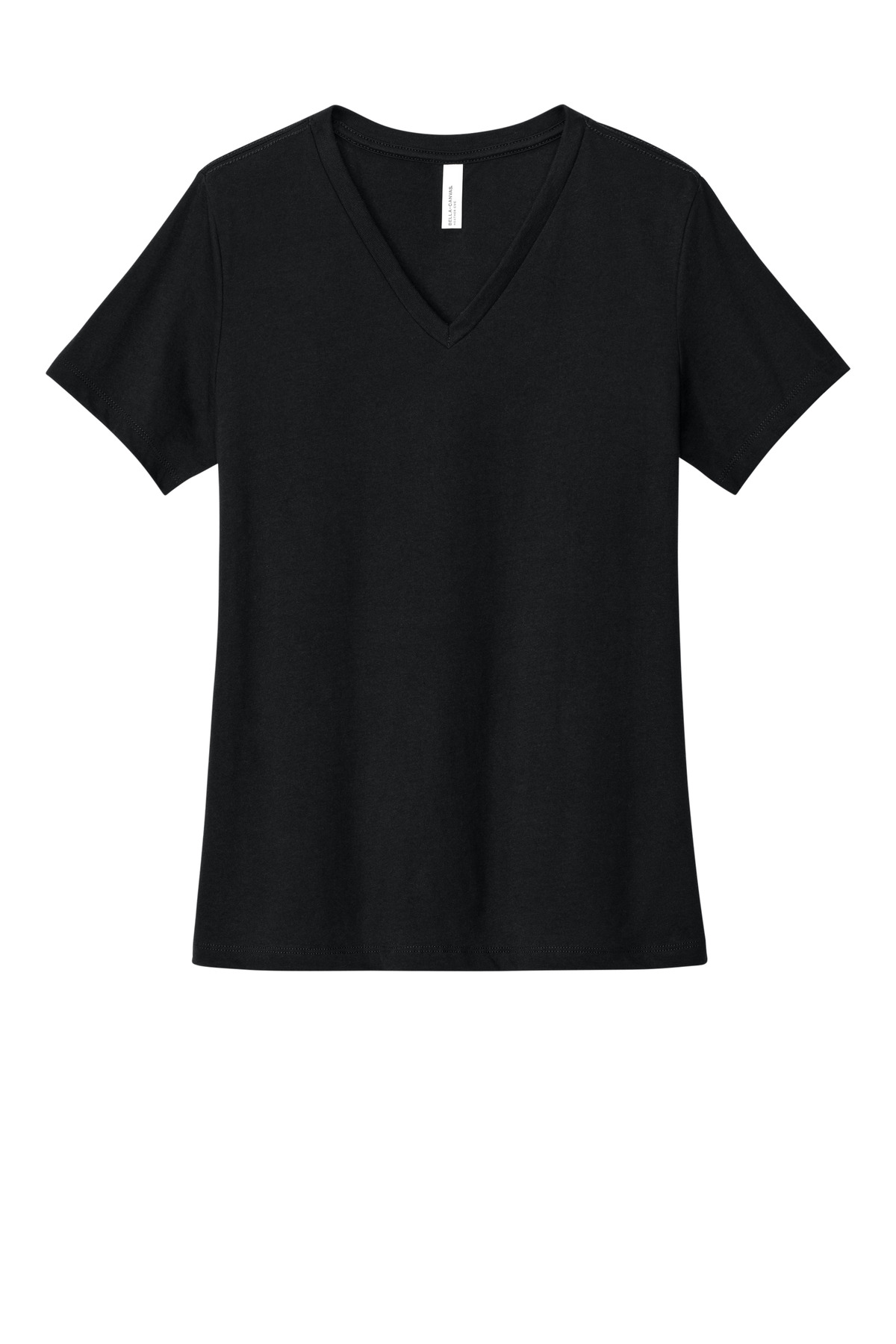 BELLA+CANVAS Women's Relaxed Heather CVC V-Neck Tee BC6405CVC 24