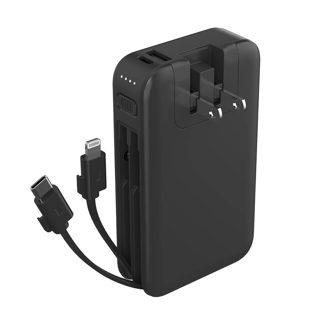 myCharge Powerhub Plus 6,000mAh Everything Built in Portable Charger 7