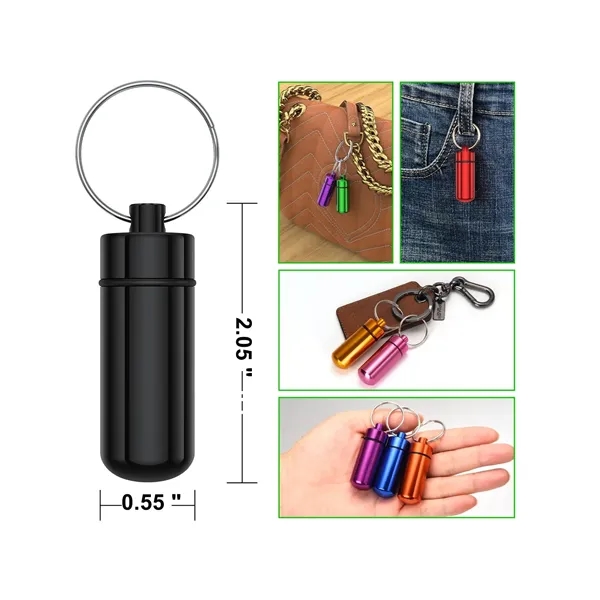 Mini Aluminum Medicine Bottle