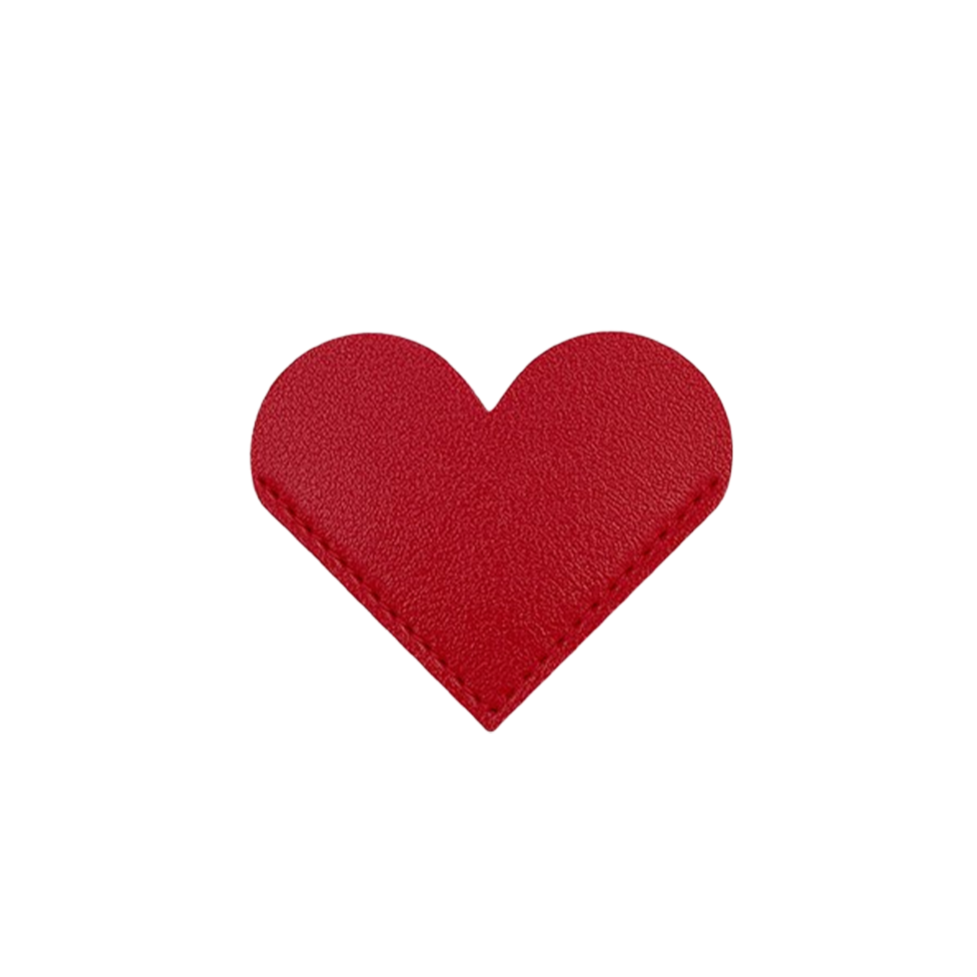 Leather Heart Bookmark PU 8
