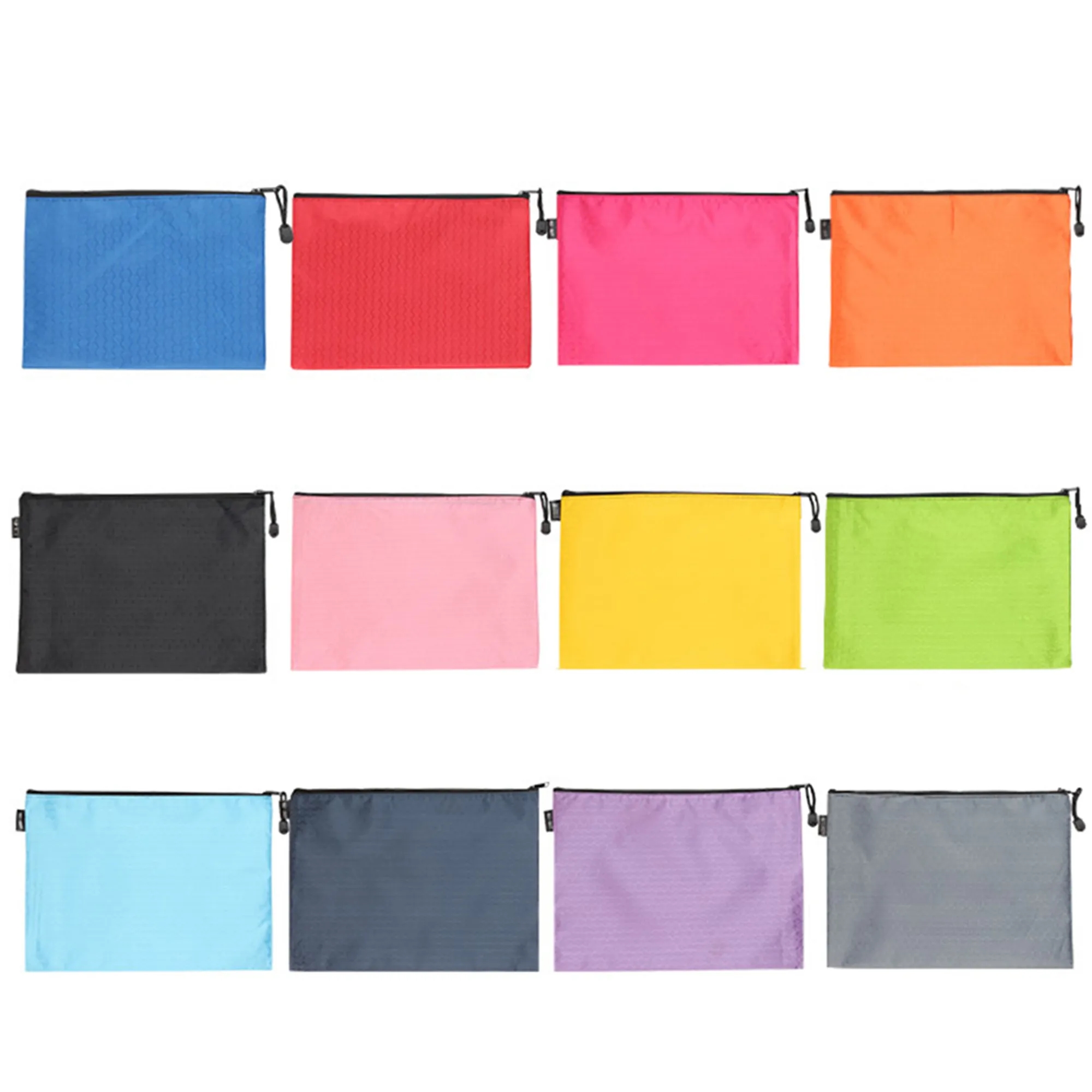 MOQ50 Thick Waterproof Oxford Football Pattern Zipper Bag 15