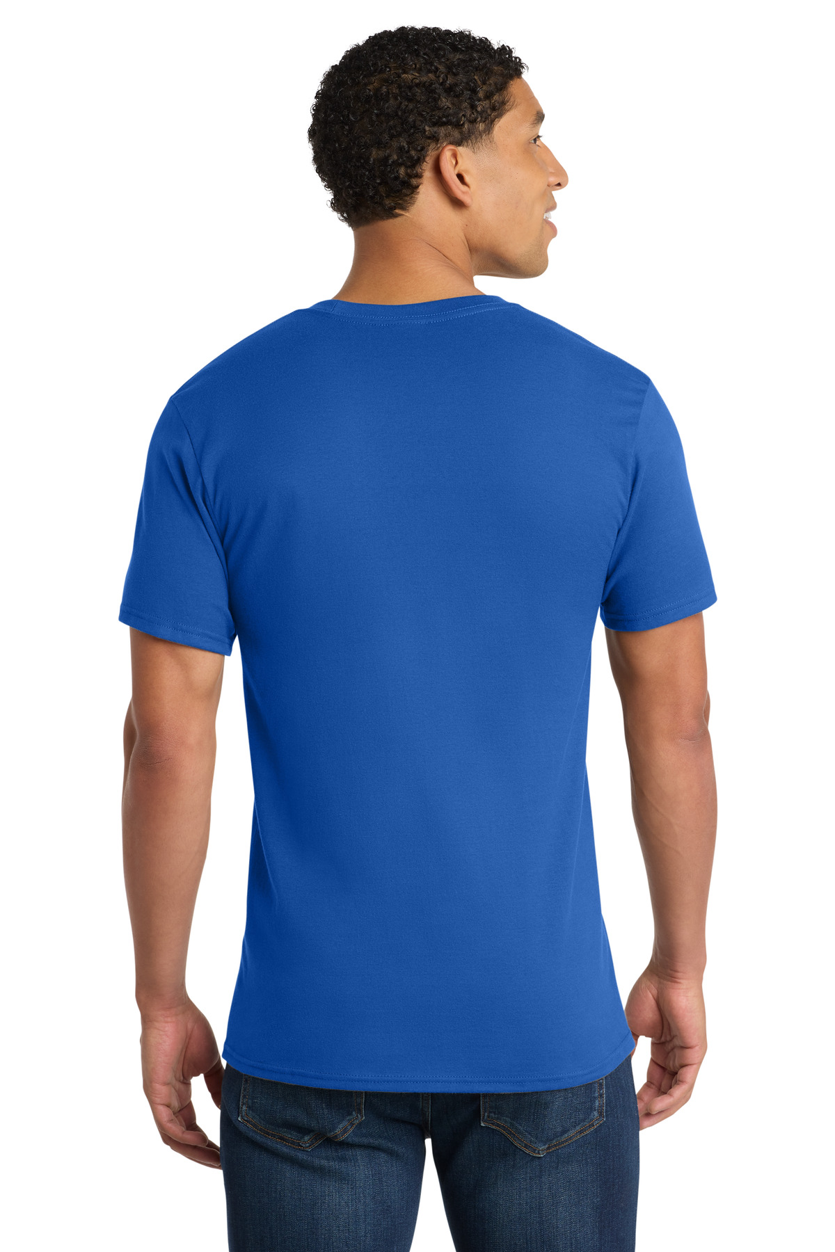 Port & Co Ring Spun Cotton Tee. PC150 1