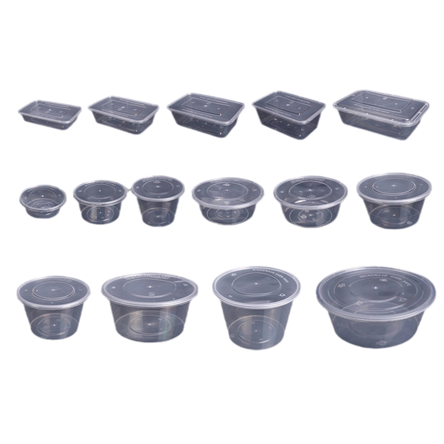 Disposable Plastic Food Container 2