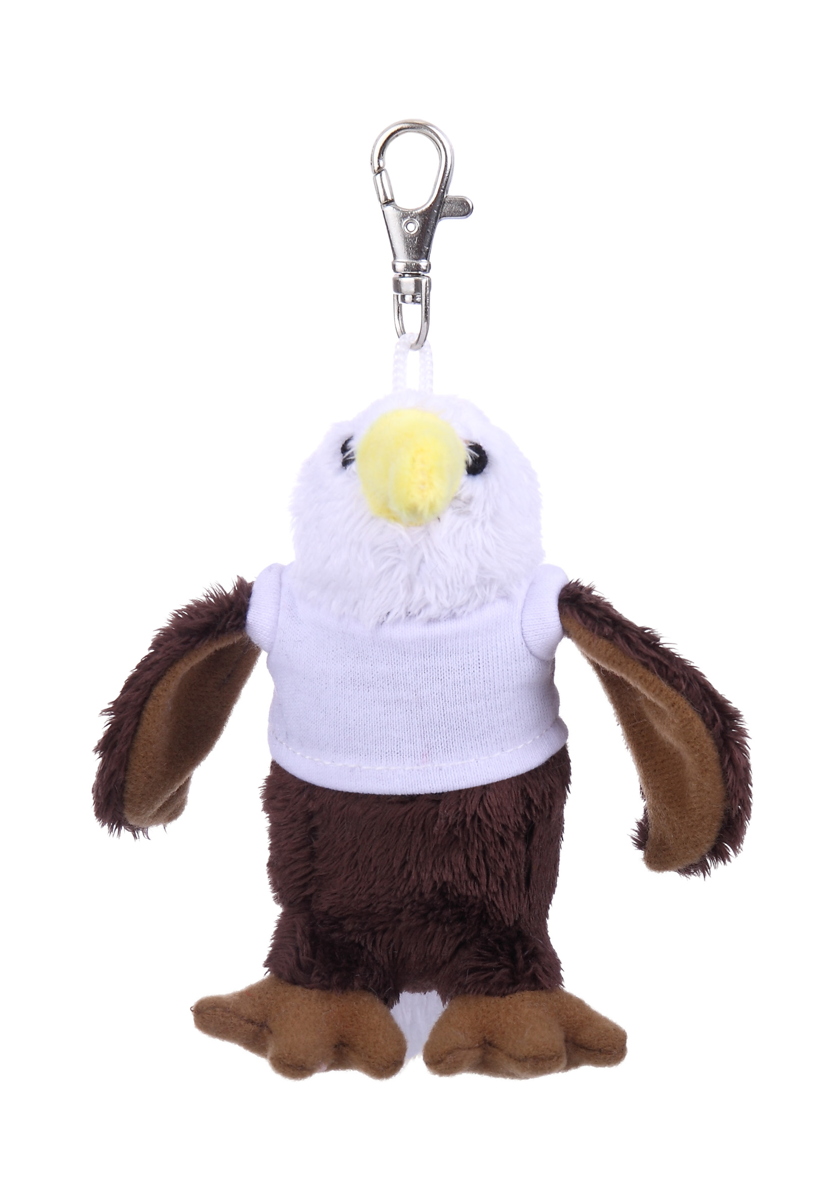 Soft Plush Eagle Keychain with Tee 1