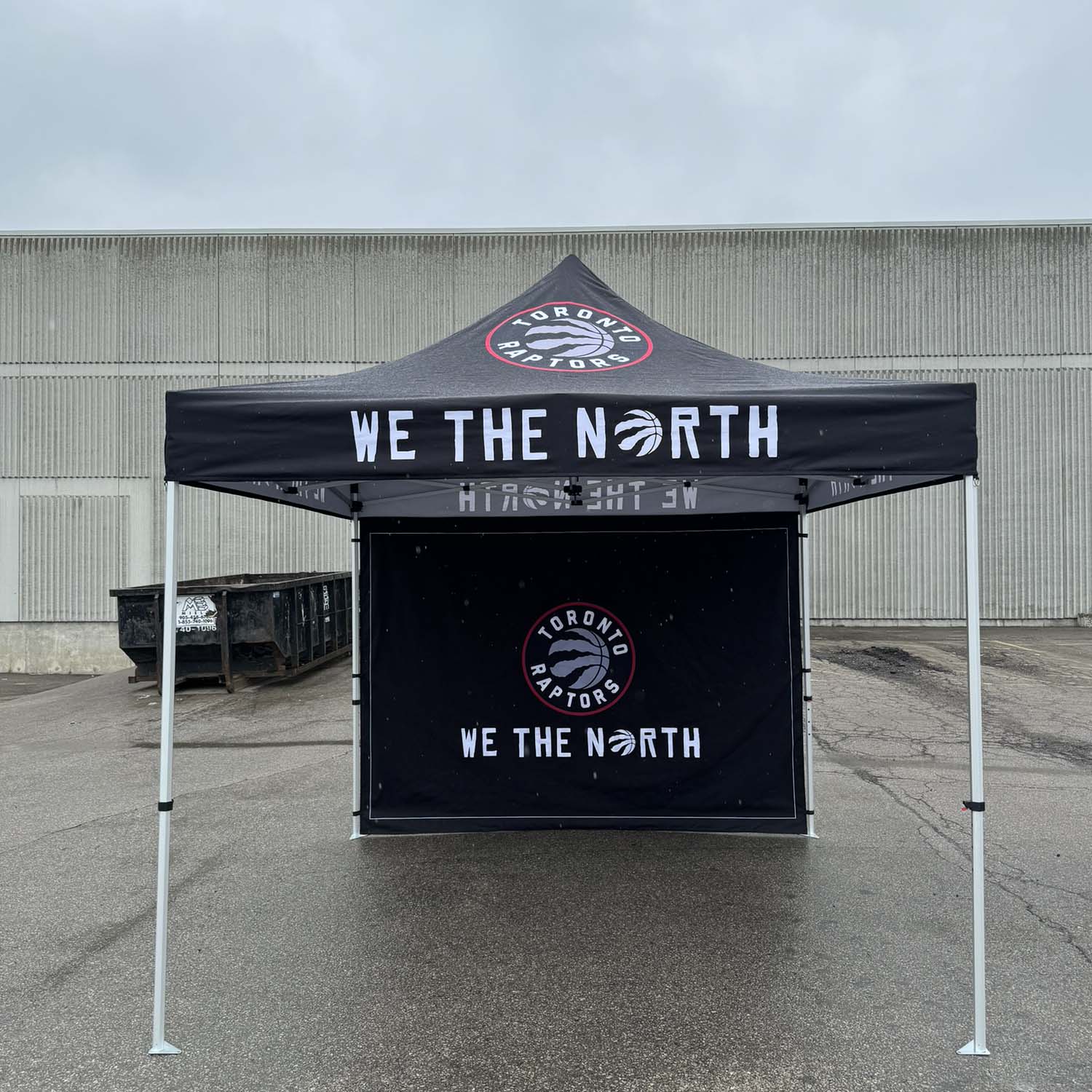 24 Hr Express Ship - Full Back Wall for 10x10 Tent Kit, Sublimated, Single Sided Print 16