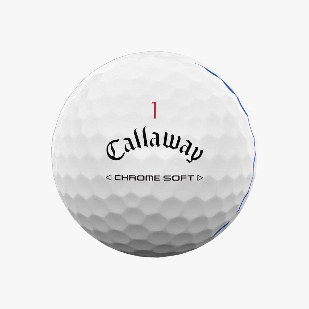 Callaway® 12 Pack Chrome Soft Triple Track Golf Balls