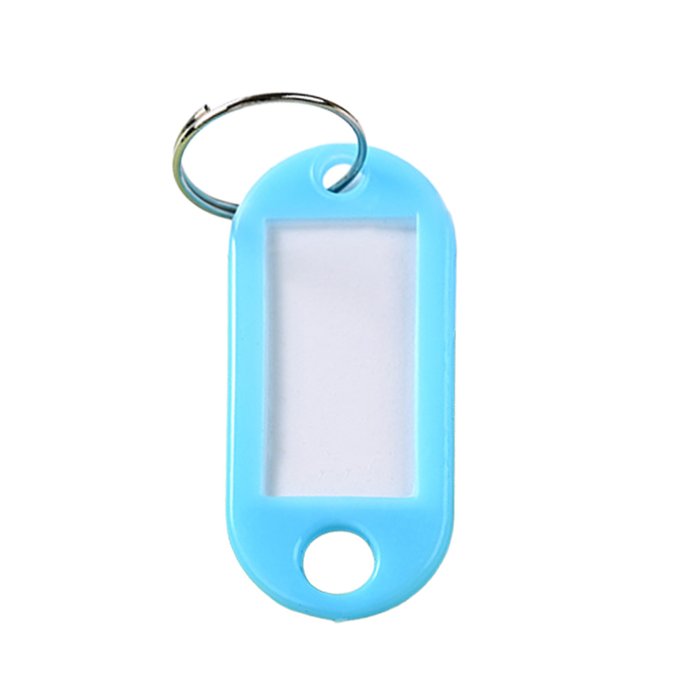 Plastic Key Tags With Label Window 23