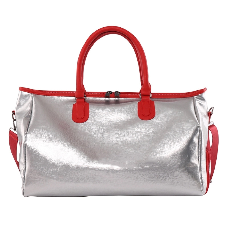 PU Travel Sports Duffel Bag & Yoga Gym Weekender Handbag 6