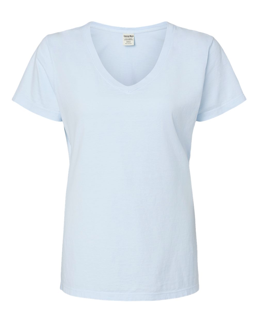 Women's Garment-Dyed V-Neck T-Shirt - GDH125 45
