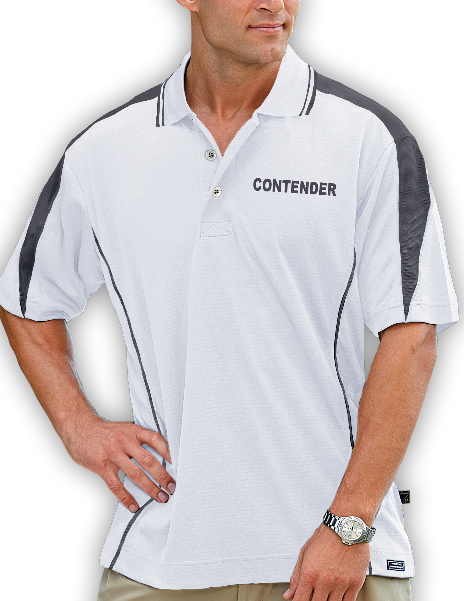 Men's Contender Ottoman Polo Shirt 11