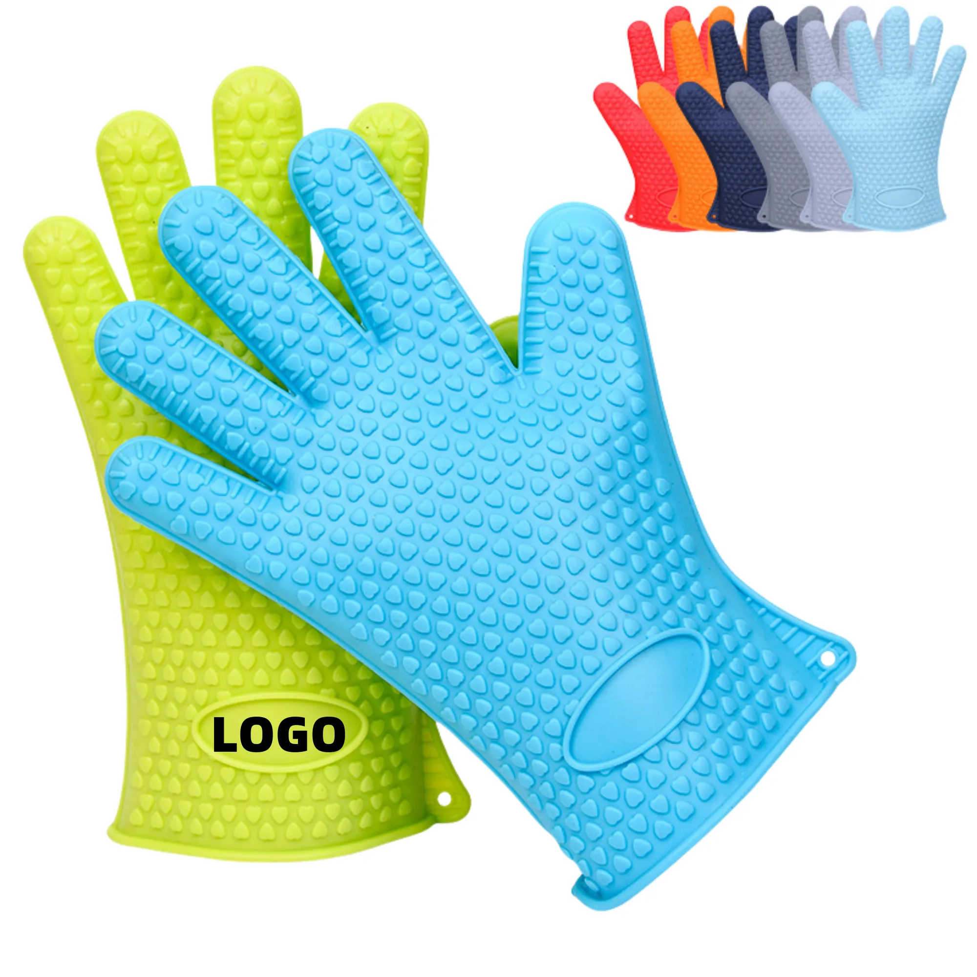 Silicone Heat Insulated Gloves 1