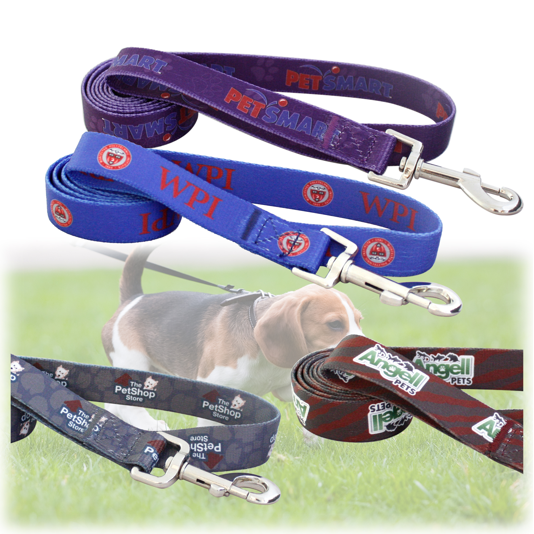 Free Shipping Sublimation Low MOQ. Dog Leash 3/4"w x 60"L 2