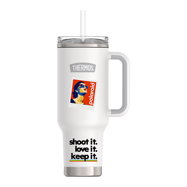 Thermos 40oz Stainless Steel Cup Holder Mug 675