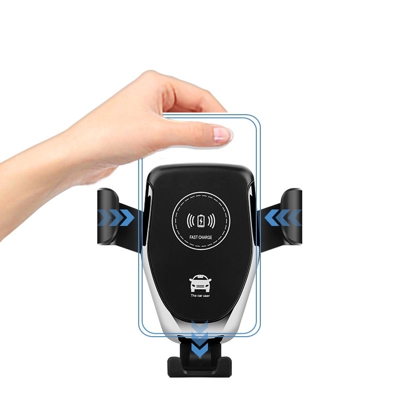 10W Vehicle-Mounted Phone Holder Wireless Charger 4