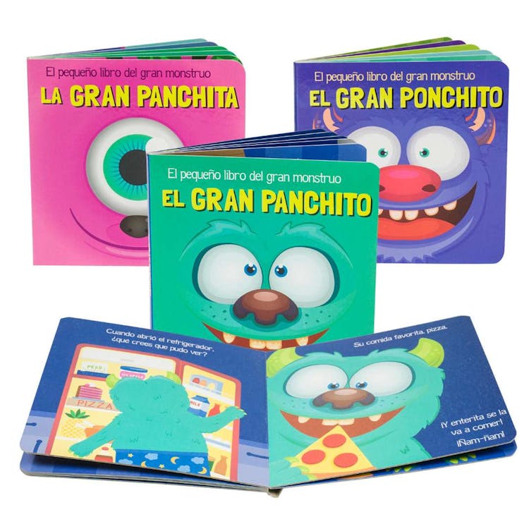Little Big Monsters Board Books - Spanish 12 Pg