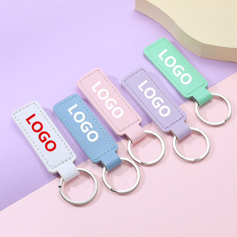 PU leather keychain 3