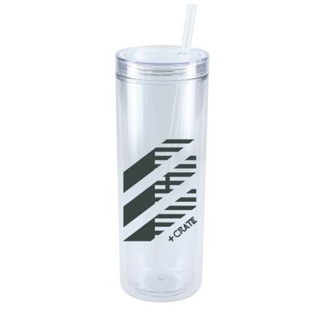 Chroma Recycled Acrylic Straw Tumbler 16oz 7