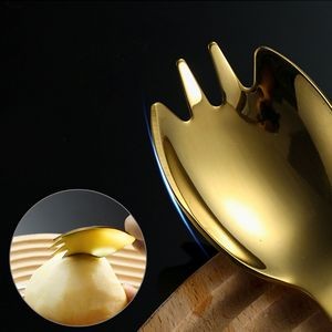 Versatile Stainless Steel 4 In 1 Spork Spoon Fork 18