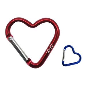 Heart-Shaped Aluminum Carabiners For Outdoor Adventures 9