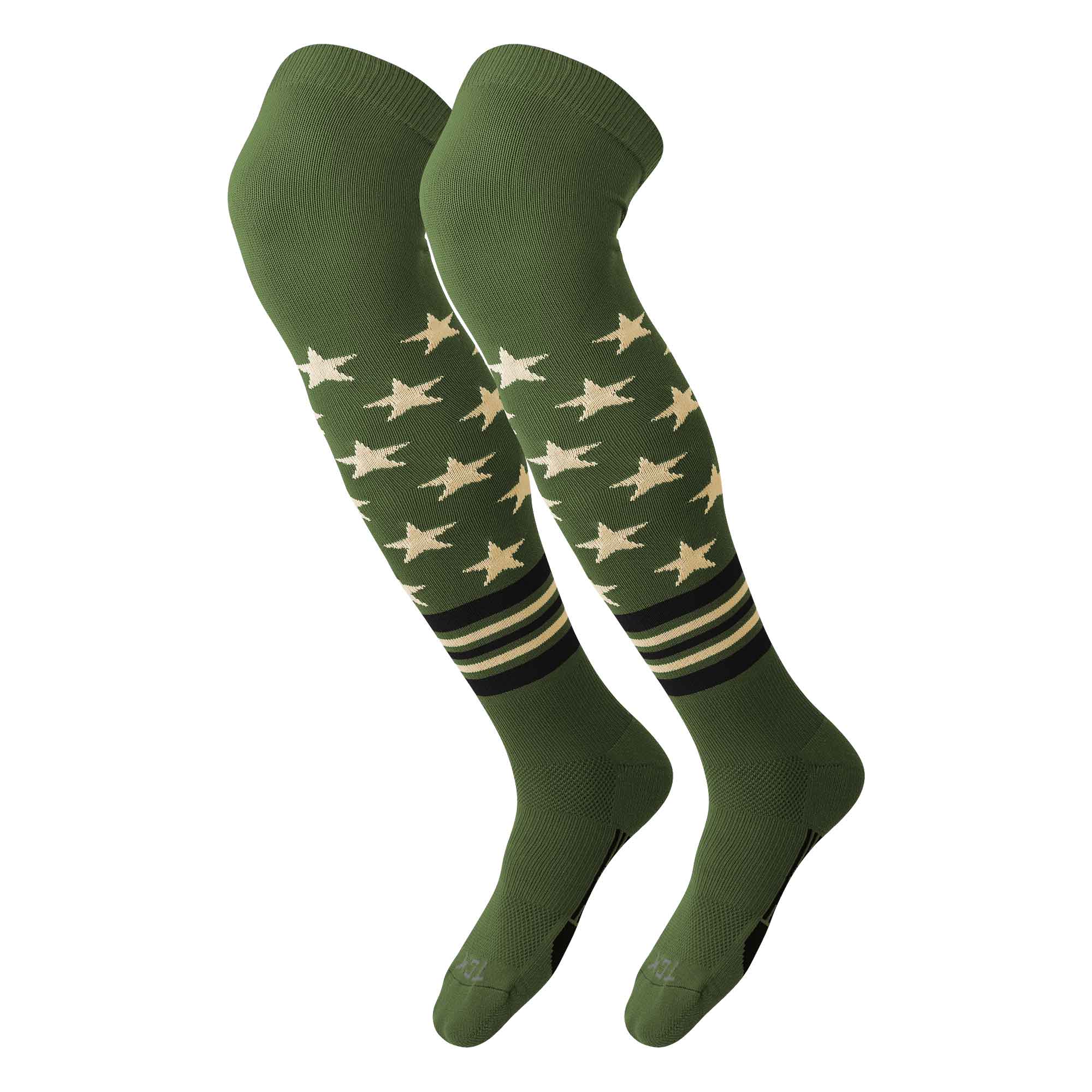 USA Freedom Baseball Socks Long Over the Knee 4