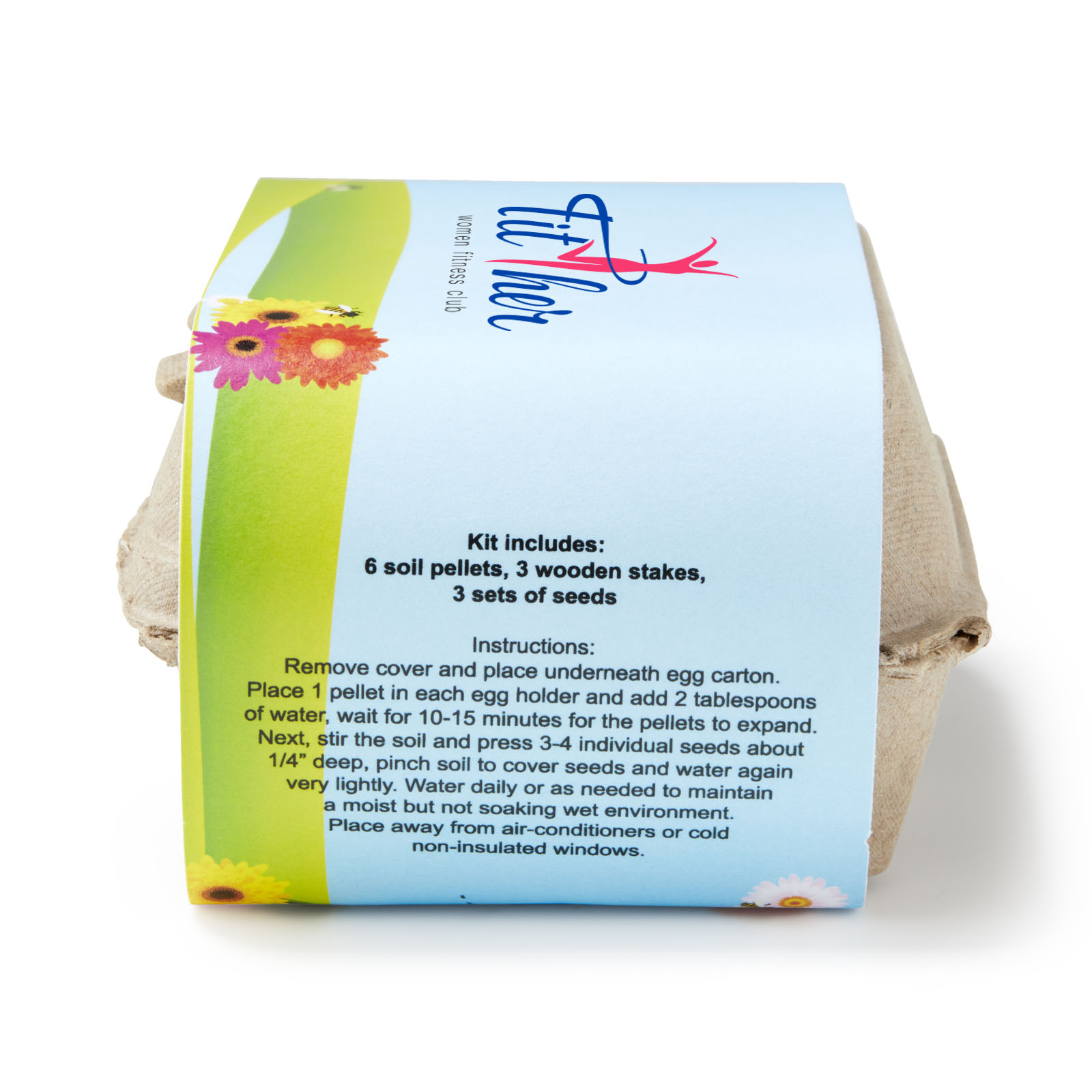 Grow Your Own Wildflower Garden Kit w/Seeds 5