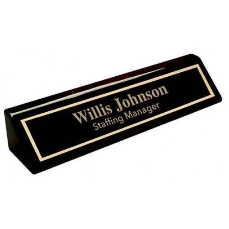 Roma Desk Name Wedge 2