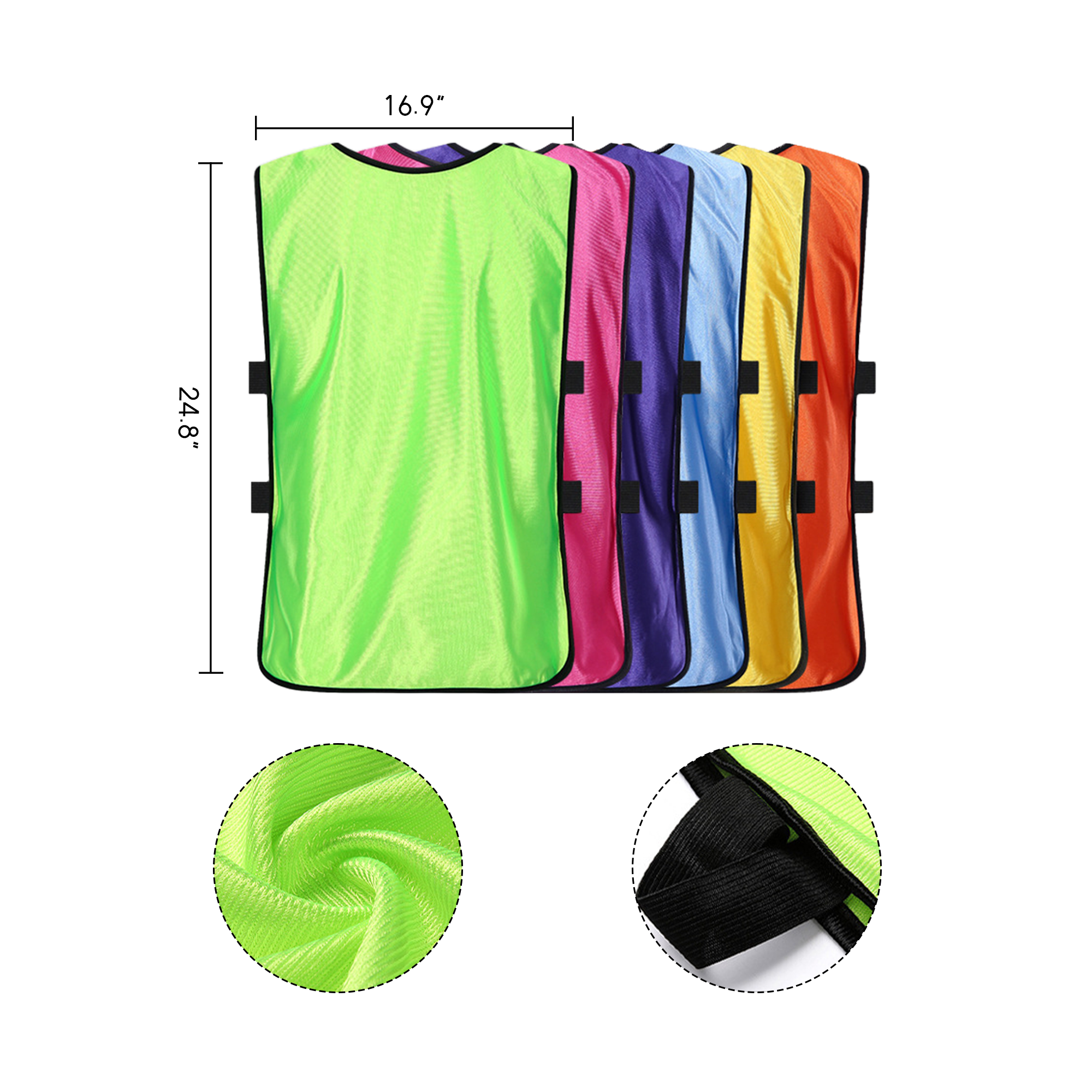 Unisex Sports Vest for Kids Youth Adults 2