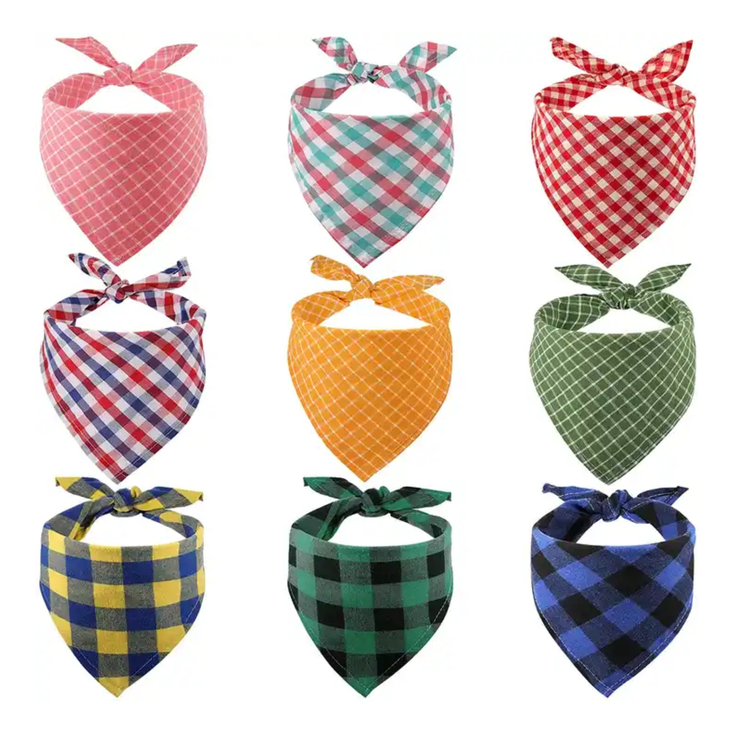 Triangle Cotton Pet Bandana 3