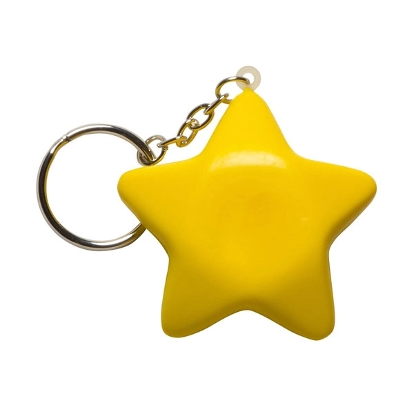 Star Shaped Keychain Stress Ball 3