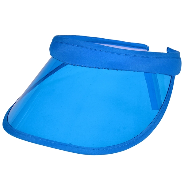 Beach Plastic Clear Sun Visor Cap 3