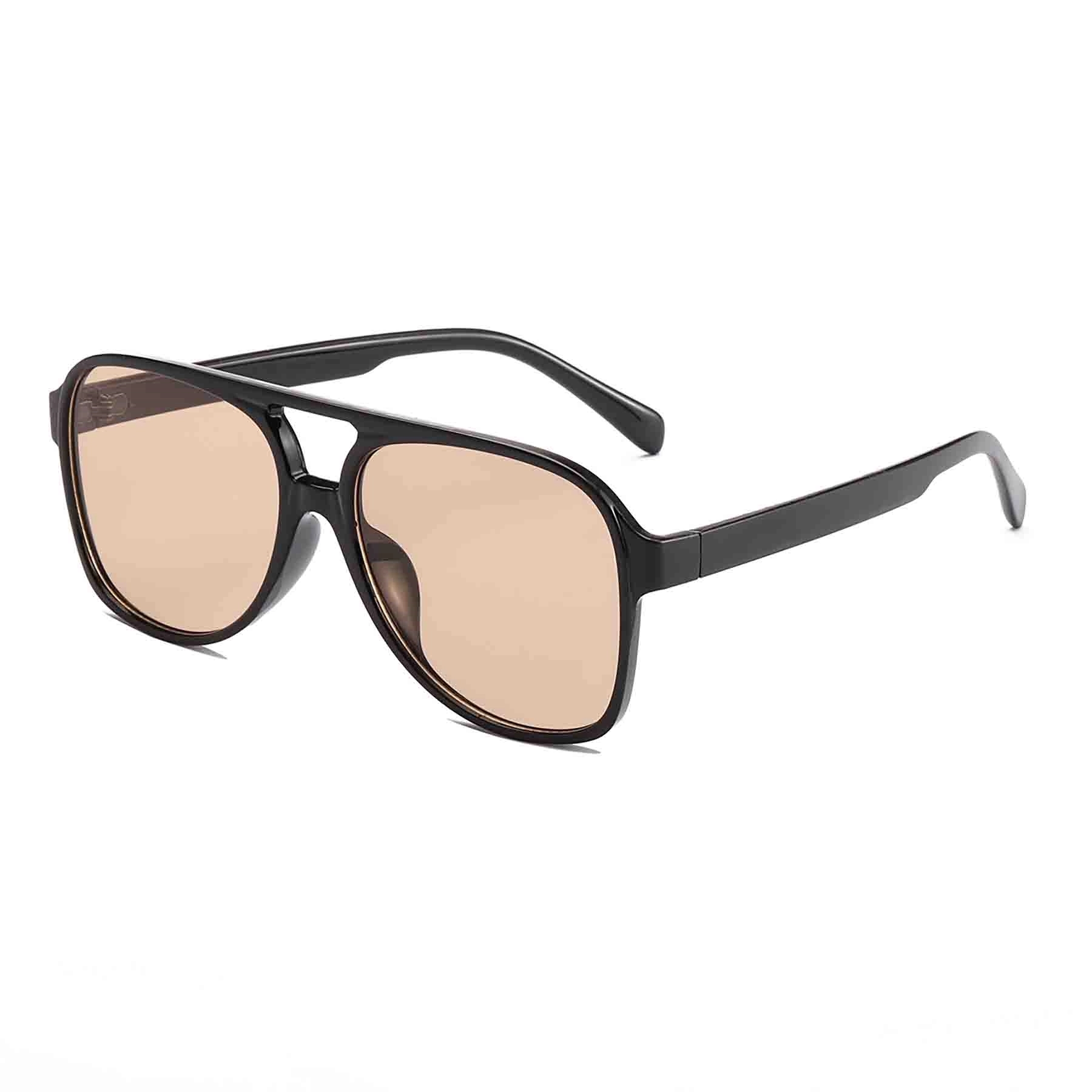 Uv400 Vintage Sunglasses Large Squared Aviator Frame 13