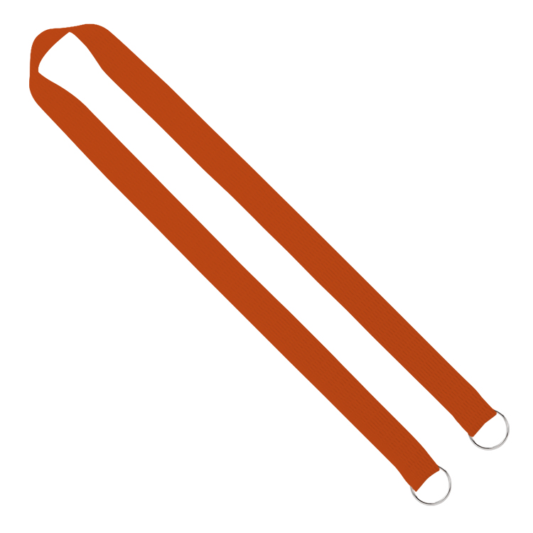 1" Screen Printed Lanyard with Double Clips 8