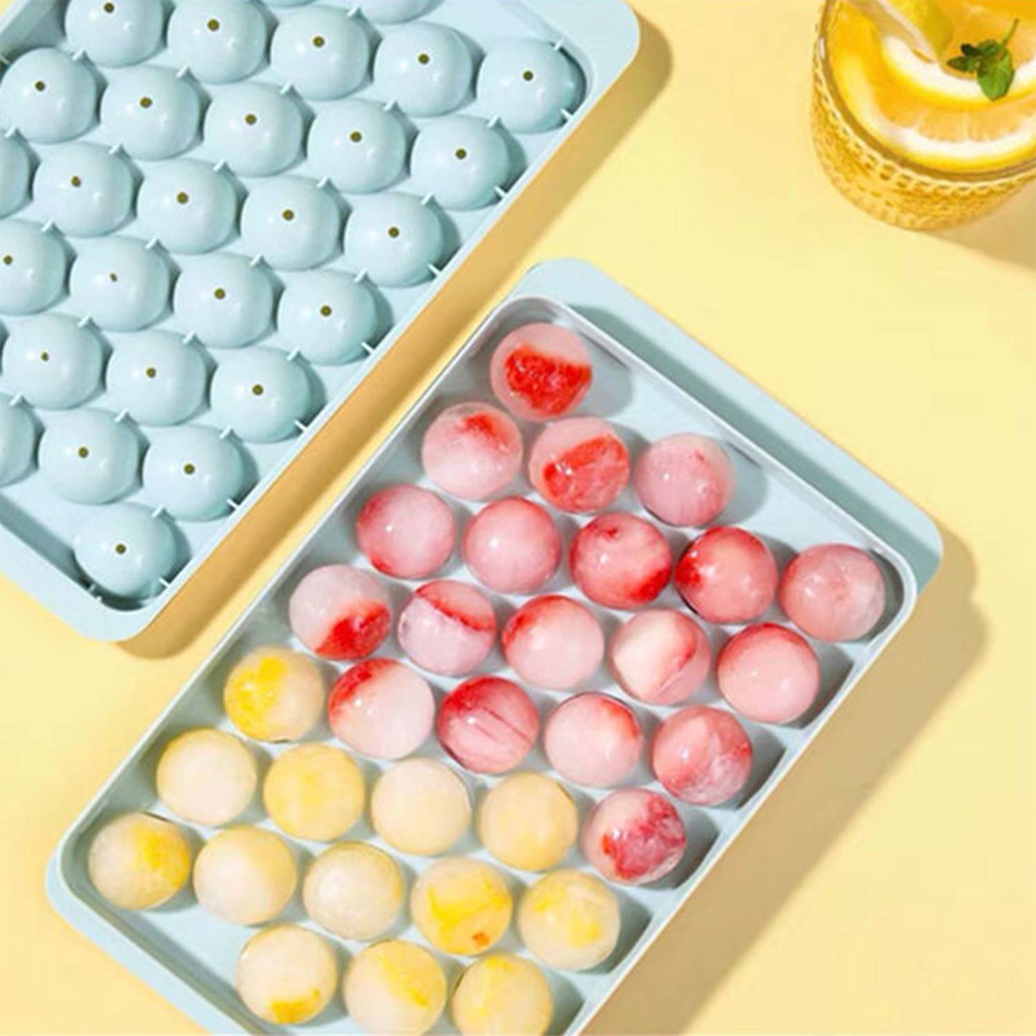 Homemade Frozen Ice Cube Mold Refrigerator 5