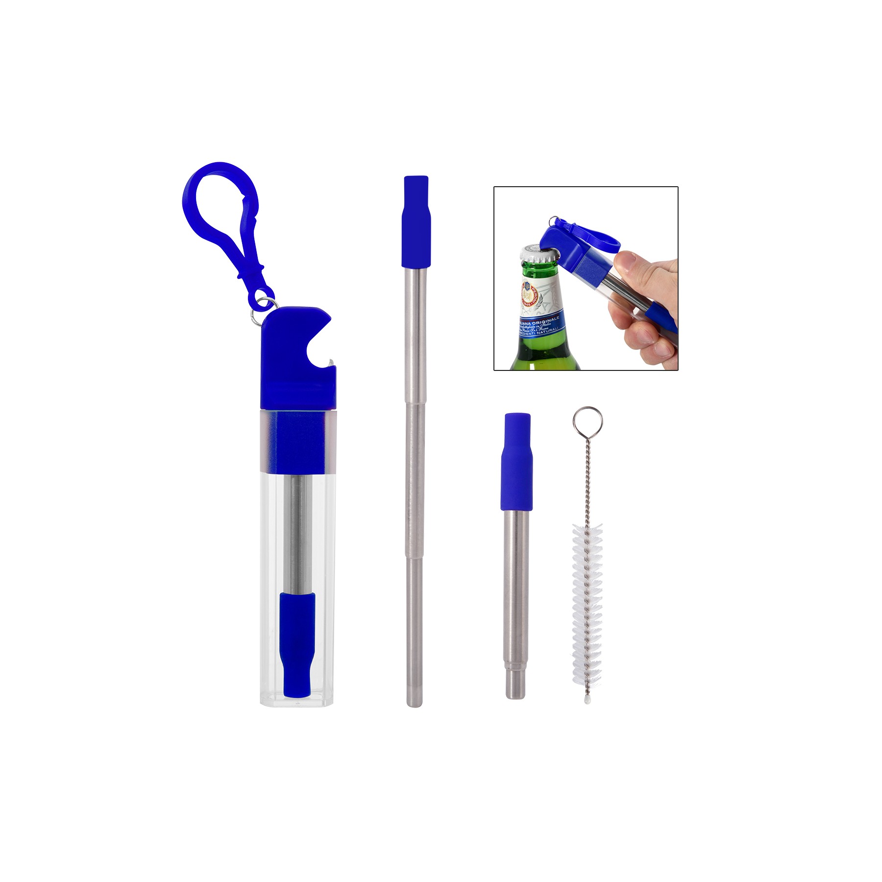 Straw Kit With Bottle Opener 3