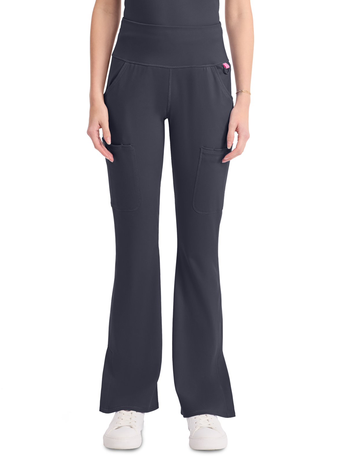 Med Couture - MC AMP KNIT - Women's 5-Pocket Flare Leg Yoga Pant